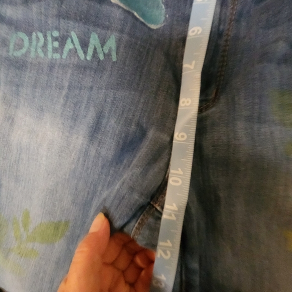 Artsy Lauren Conrad jeans size 8 ankle length - Picture 3 of 12